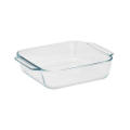 Premium 8" Clear Glass Square Baking Dish